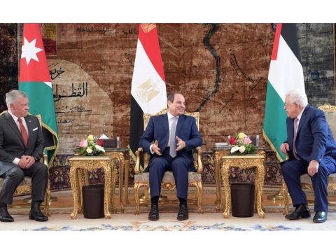 Üç ölkənin lideri görüşdü - Gündəm Qəzzadır