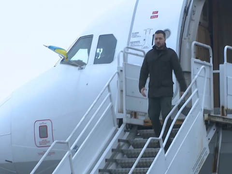 Zelenskinin Baltikyanı ölkələrə səfəri başlayıb