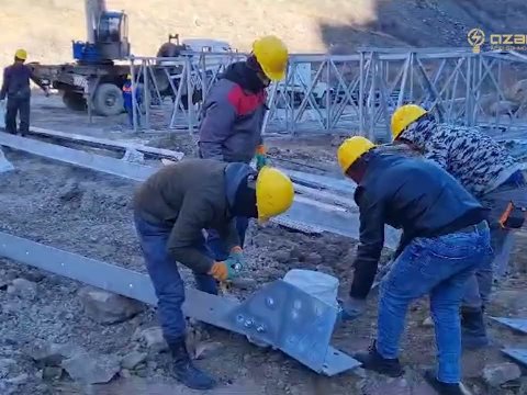Kəlbəcər və Laçında enerji infrastrukturu yenidən qurulur - VİDEO
