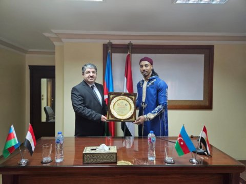Misirdə Azərbaycan diaspor cəmiyyətinin sədri təltif olundu