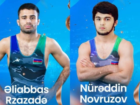 Güləşçilərimiz Xorvatiyada 3 medal qazandı