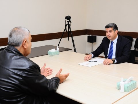 Naftalanda növbəti vətəndaş qəbulu keçirilib - FOTO