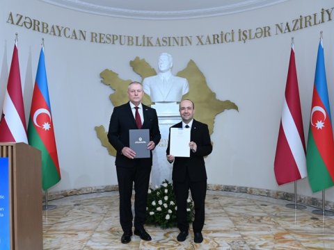 Azərbaycan-Latviya diplomatik münasibətlərinin 30 illiyi qeyd olundu - FOTO