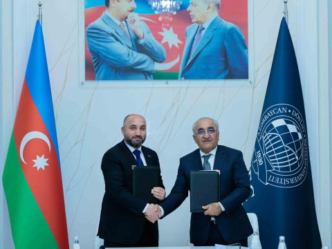 UNEC ilə MÜSİAD arasında anlaşma memorandumu imzalandı - FOTO