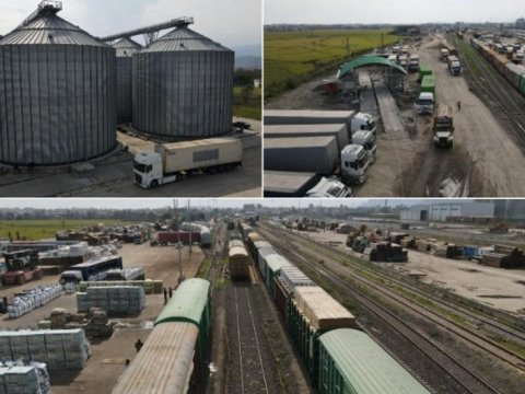 Astara terminalından yük aşırımı 3 dəfə artıb