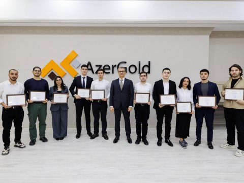 “AzerGold”un növbəti Təqaüd proqramlarının qalibləri - FOTOLAR