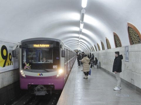 Metro ötən il 219 milyon sərnişin daşıyıb