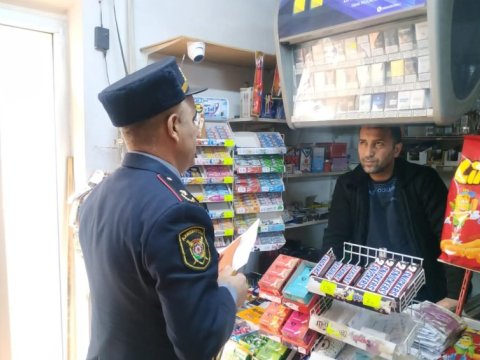 Azyaşlılara siqaret satanlar cəzalandırıldı