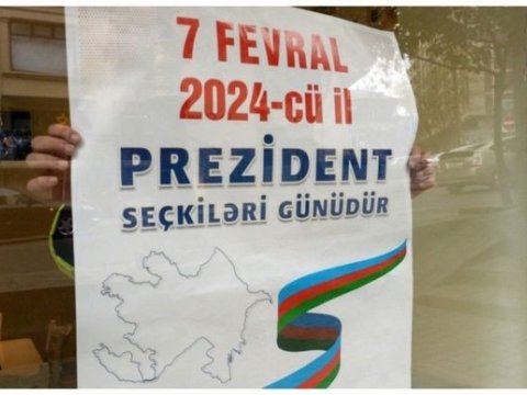 Prezident seçkiləri ilə əlaqədar təşviqat BAŞLAYIR
