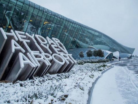 Bakı hava limanı normal rejimdə çalışır