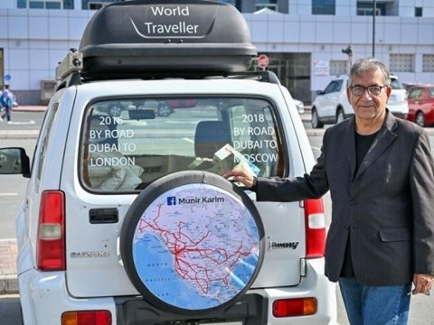 Şəxsi avtomobili ilə 68 yaşında dünyanın 44 ölkəsini gəzdi