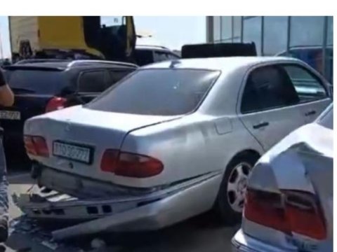 Bakı-Qazax yolunda 10-dan çox maşın toqquşdu