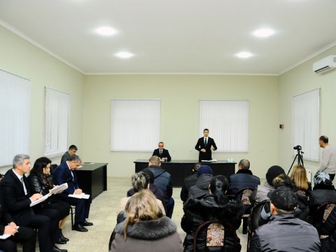 Naftalanda növbəti səyyar qəbul - FOTOLAR