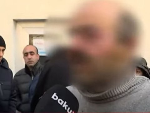 Partlayışda xəsarət alan şəxs: “Canımızı götürüb qaçdıq” - VİDEO