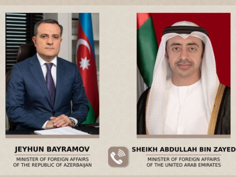 Nazir həmkarı ilə regional və beynəlxalq məsələləri müzakirə etdi