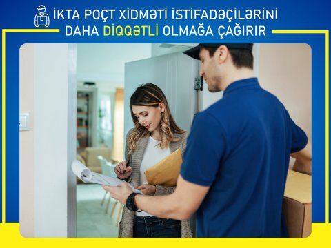 Agentlik poçt xidməti istifadəçilərini diqqətli olmağa çağırır