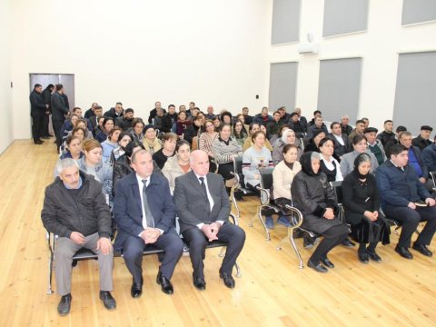 Goranboyun Qaraçinar kəndində səyyar qəbul keçirildi - FOTO