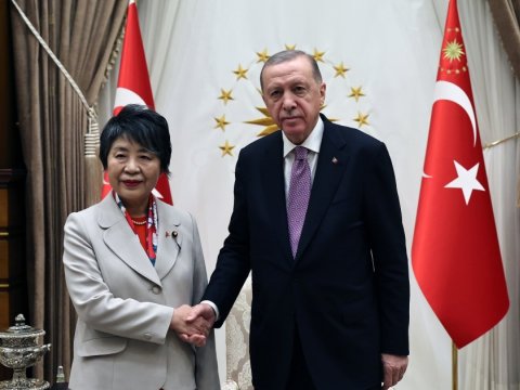 Yaponiyanın xarici işlər naziri Türkiyədədir