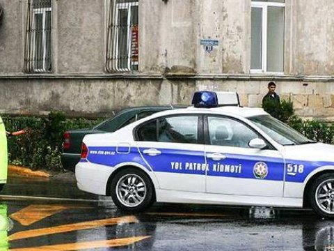 Yol polisi faktiki hava şəraiti ilə bağlı müraciət etdi