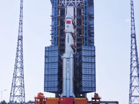 Çin kosmosa daha bir yük gəmisi göndərdi