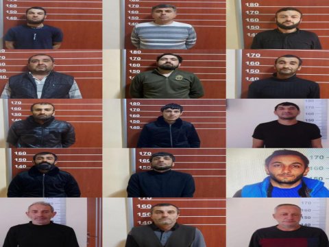 Polis Samuxda əməliyyat keçirdi - 15 nəfər saxlanıldı