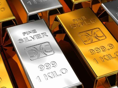 Qızıl və gümüşün qiyməti cüzi artdı