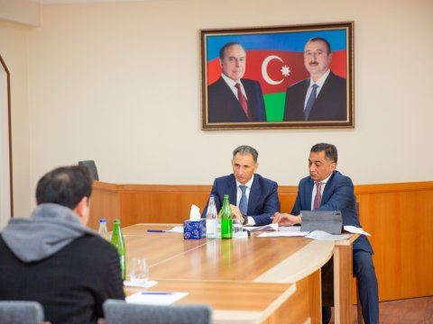 Rəşad Nəbiyev Naxçıvanda vətəndaşları qəbul edib