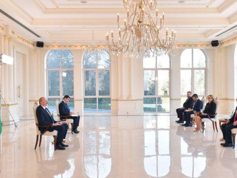 İlham Əliyev ABŞ səfiri ilə sülh gündəliyindən DANIŞDI