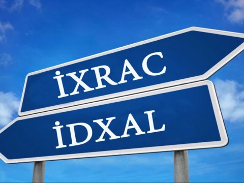 Ötən il xarici ticarət dövriyyəsi azalıb 