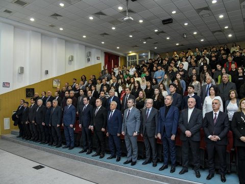 BMU-da 20 Yanvar faciəsinin qurbanları anıldı - FOTOLAR
