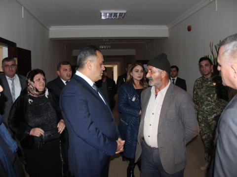 Goranboyun Tap Qaraqoyunlu kəndində səyyar qəbul keçirildi