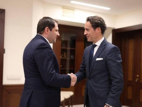 Papikyan NATO baş katibinin xüsusi nümayəndəsi ilə Qafqazı müzakirə etdi