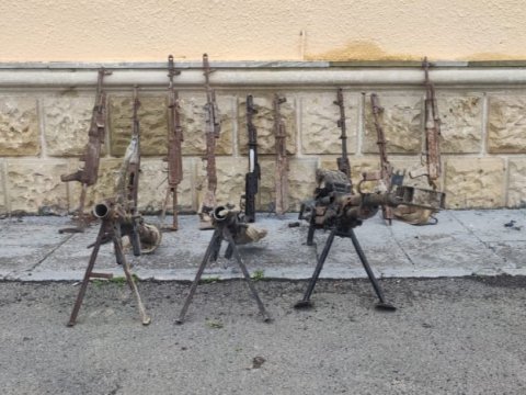 Füzulidə silah-sursat aşkarlandı 