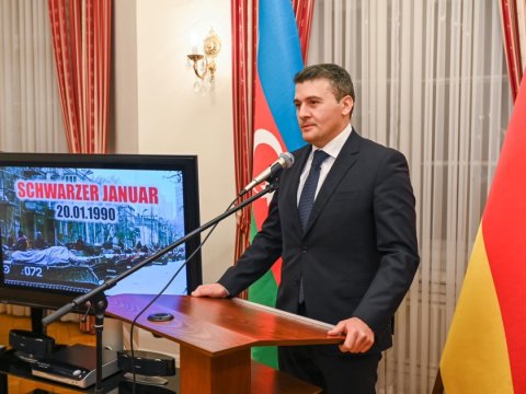 Berlində 20 Yanvar faciəsinin qurbanları anıldı