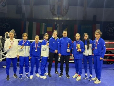 Boksçularımız beynəlxalq yarışı 7 medalla başa vurdu