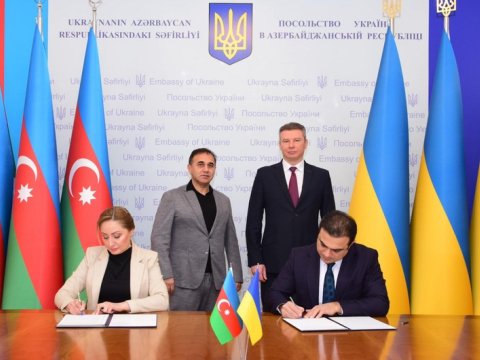 Ukrayna və Azərbaycan diasporları arasında memorandum imzalandı - FOTO