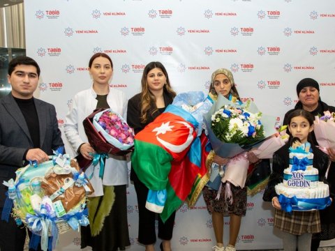 Şəhidin övladı dünyaya gəldi - FOTO