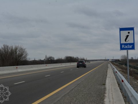 Ödənişli yola radar quraşdırıldı - FOTO