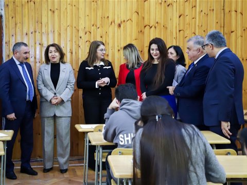 ADU-da imtahan sessiyasını izləmək üçün mediatur təşkil olundu - FOTO
