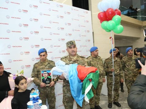Yeni Klinikadan şəhid övladı ilə bağlı AÇIQLAMA - FOTOLAR