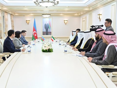 Küveytlə parlamentlərarası əlaqələr müzakirə olundu - FOTO