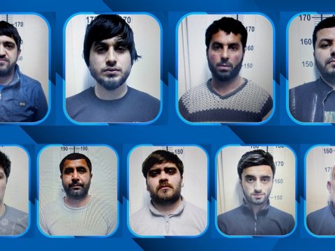 Narkotacirlərlə silahlı şəxslər həbs edildi - VİDEO