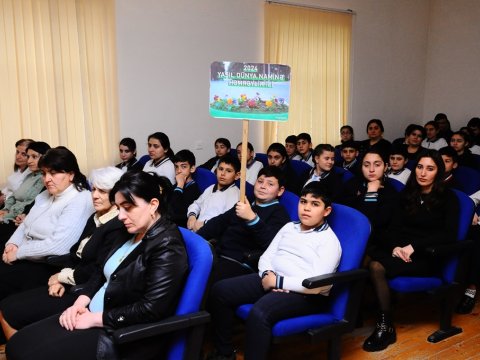 Naftalanda maarifləndirici tədbir keçirilib - FOTO