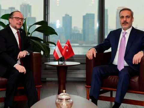 Hakan Fidan həmkarı ilə Nyu-Yorkda görüşdü