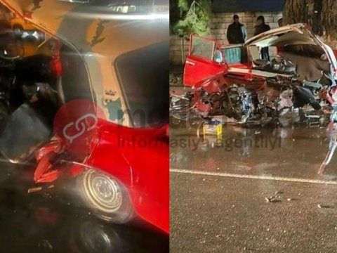 Ağır qəzanın səbəbi məlum oldu - Hadisə yerindən FOTO