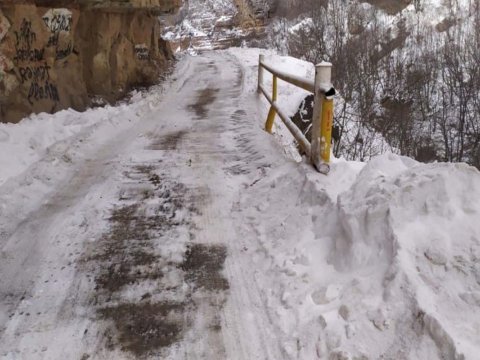 İsmayıllı-Lahıc yolu bağlandı