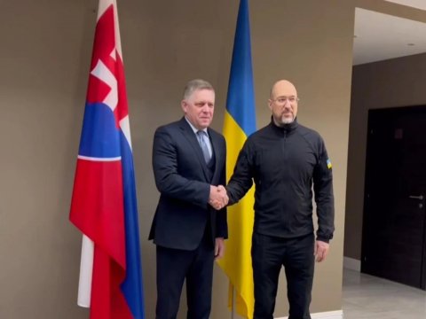 Slovakiyanın Baş naziri Ukraynada səfərdədir