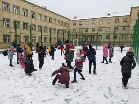 Qarlı hava tədris prosesinə necə təsir göstərib? - RƏSMİ