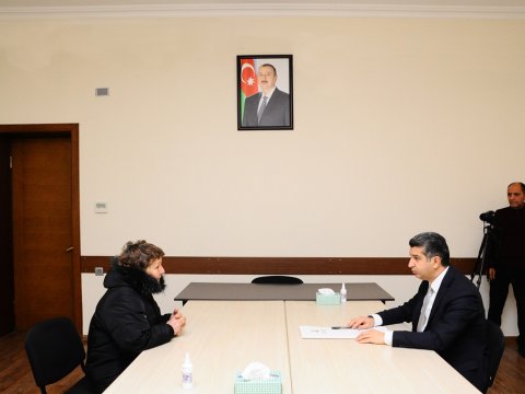 Naftalanda növbəti vətəndaş qəbulu keçirilib - FOTO