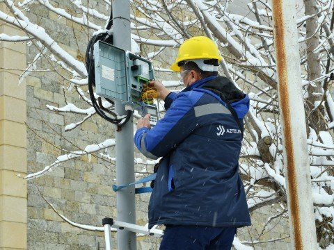 “Aztelekom” Şamaxını yüksəksürətli internetlə təmin edir - FOTOLAR